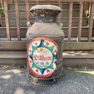 Photo of LOT 122 S: Vintage Dillkom Milk Can