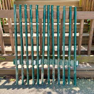 Photo of LOT 135 S: 12 3 FT Metal Fence Posts