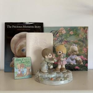 Photo of LOT 20: Precious Moments Collection: "Love Starts with You & Me" Figure, Bible, 