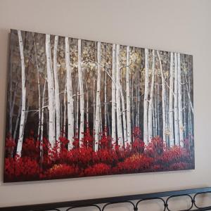 Photo of OIL PAINTING OF ASPEN TREES