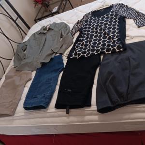 Photo of LADIES JEANS AND PANTS PLUS 2 BLOUSES