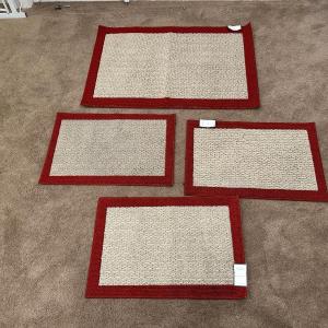 Photo of 4 NEW THRESHOLD ACCENT RUGS