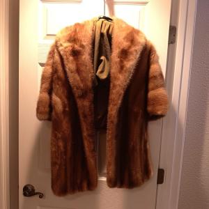 Photo of FLEMINGTON FURS MINK STOLE LINED IN SATIN