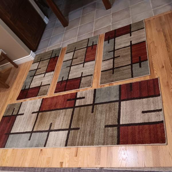 Photo of ORIAN GARDEN SPICE GRID ACCENT RUGS