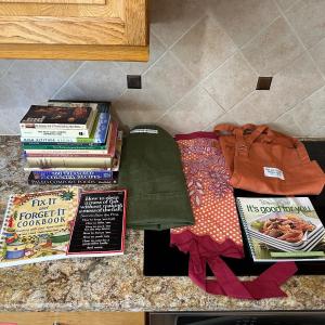 Photo of COOK BOOKS AND APRONS