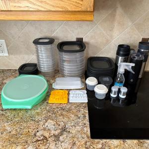 Photo of FOOD STORAGE CONTAINERS AND TRAVEL CUPS