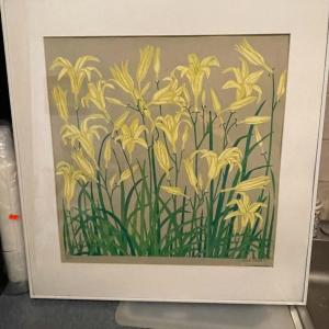 Photo of Noted Artist JUDITH SHAHN (1929-2009) Artist Limited Edition 16/100 Frame Size 2