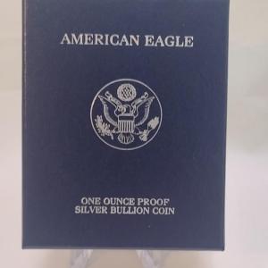 Photo of 2005 U. S. Mint American Eagle Silver Dollar Proof Coin (#121)