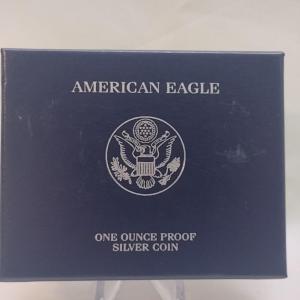 Photo of 2010 U. S. Mint American Eagle Silver Dollar Proof Coin (#109)