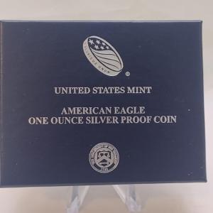 Photo of 2016 U. S. Mint American Eagle Silver Dollar Proof Coin (#110)