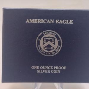 Photo of 2011 U. S. Mint American Eagle Silver Dollar Proof Coin (#125)