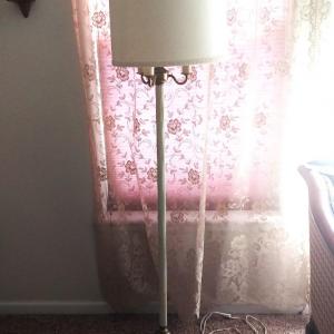 Photo of ANTIQUE FLOOR LAMP WITH SHADE