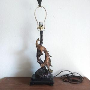 Photo of UNIQUE PEACOCK TABLE LAMP