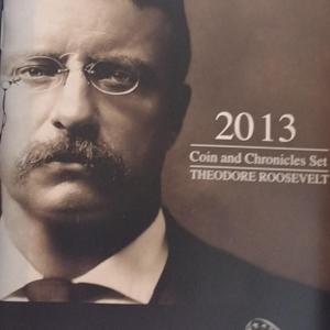 Photo of 2013 U.S. Mint Theodore Roosevelt Coin and Chronicles Set (#44)