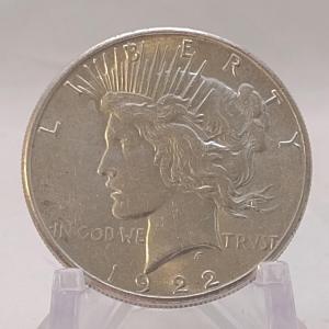 Photo of 1922-S U. S. Mint Silver Peace Dollar (#50)