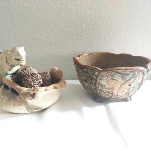 Photo of TWO SQUIRREL BOWLS