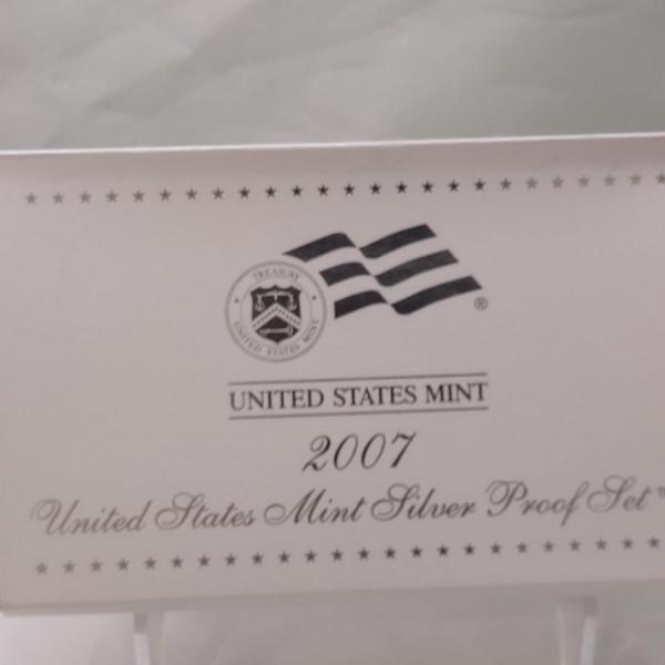 Photo of 2007 U. S. Mint Silver Proof Coin Set (#180)