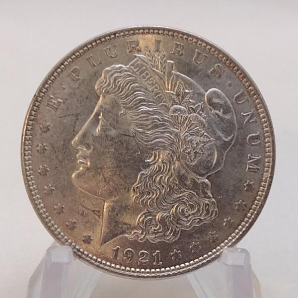 Photo of 1921 U. S. Mint Morgan Silver Dollar (#164)