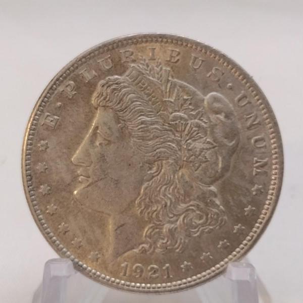 Photo of 1921 U. S. Mint Morgan Silver Dollar (#163)