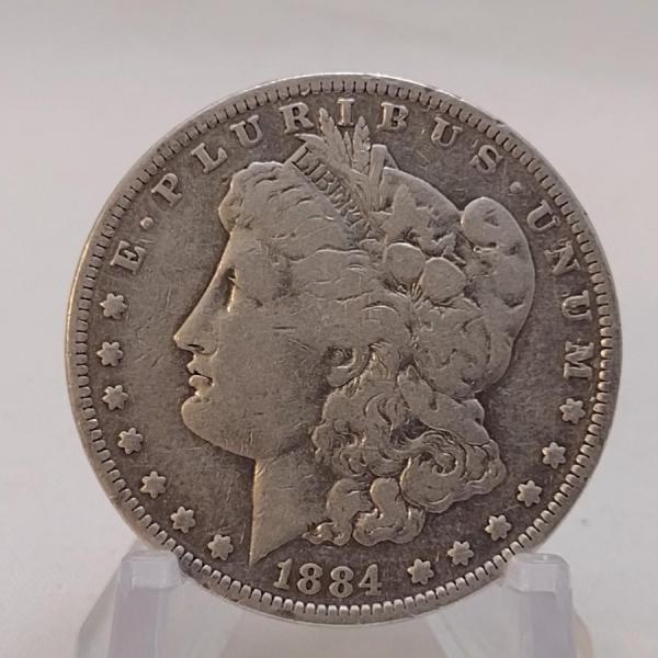 Photo of 1884-S U. S. Mint Morgan Silver Dollar (#159)