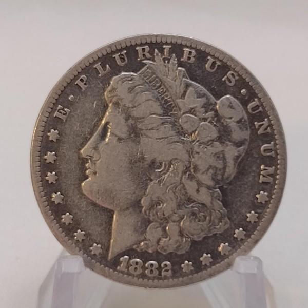 Photo of 1882-S U. S. Mint Morgan Silver Dollar (#158)