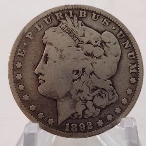 Photo of 1892-S U. S. Mint Mogan Silver Dollar (#283)