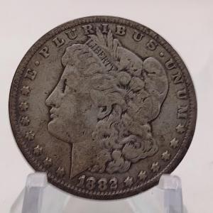 Photo of 1882-S U. S. Mint Mogan Silver Dollar (#265)