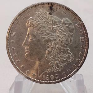 Photo of 1890 U. S. Mint Mogan Silver Dollar (#282)