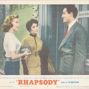 Photo of Rhapsody 1954 original vintage lobby card