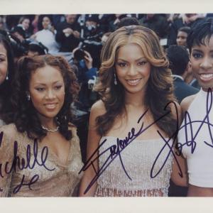 Photo of Destiny's Child signed photo