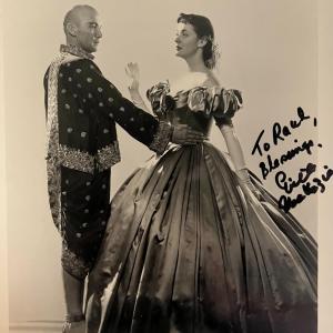 Photo of The King and I Debra Kerr signed photo