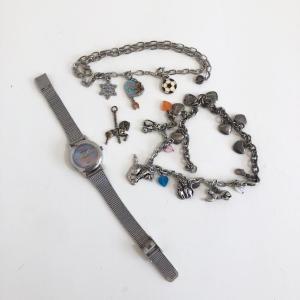Photo of LOT 26G: Sterling Silver 925 Carousel Horse Pendant / Charm, Charm Bracelets & L