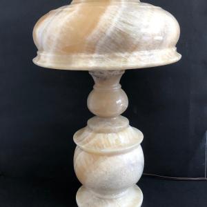 Photo of LOT 29G: Antique / Vintage Electric Marble Lamp