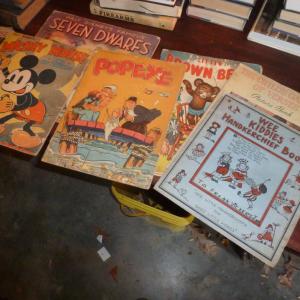 Photo of Collection of Six Vintage Children's Books- Circa 1930's