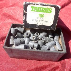 Photo of Taurus 45 Cal 225 gr SWC-HP- Approx 100 Pieces