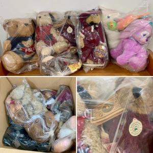 Photo of LOT 172 Y: Misc. Collection of Stuffed Animals: Ralph Lauren Polo Teddy, Boyds B
