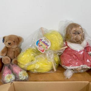 Photo of LOT 169 Y: Misc. Collection of Stuffed Animals: Limber Louie, Jelly Tinkerbell K