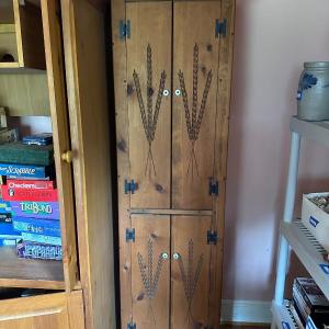 Photo of LOT 125W: Handcrafted Pine Cupboard