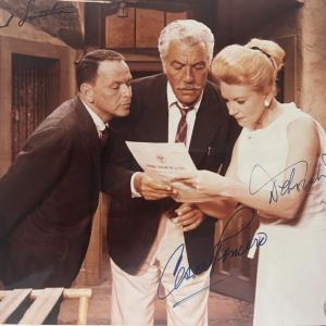 Photo of Marriage on the Rocks signed movie photo. GFA Auth