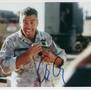 Photo of George Clooney signed photo