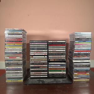 Photo of LOT 75D: Large CD Collection w/ Spinning Organizer