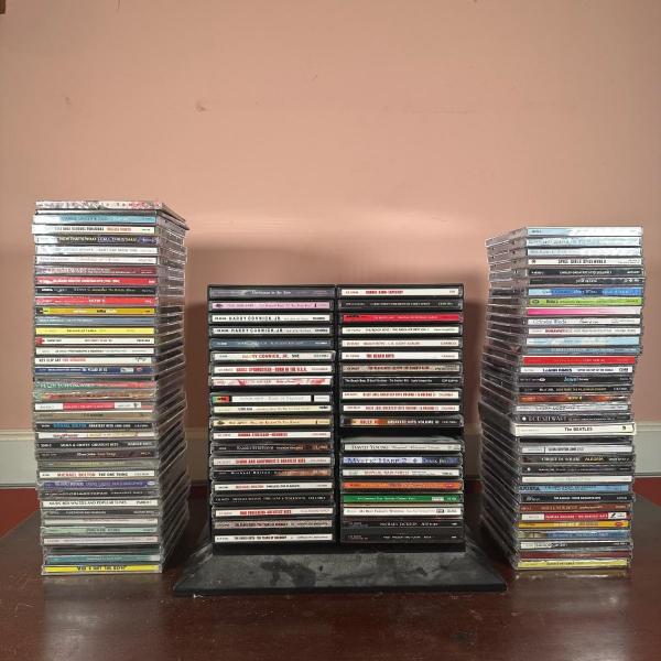 Photo of LOT 75D: Large CD Collection w/ Spinning Organizer