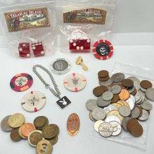 Photo of LOT 176: Vintage Casino / Hotel Memorabilia, Foreign Currency and Tokens