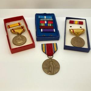 Photo of LOT 179: Military Service Medals (China / Navy) and More with Collection of Ribb