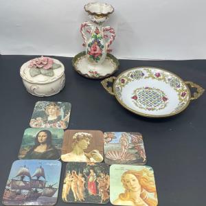Photo of Prussiaa Porcelain Collection w/ Coasters