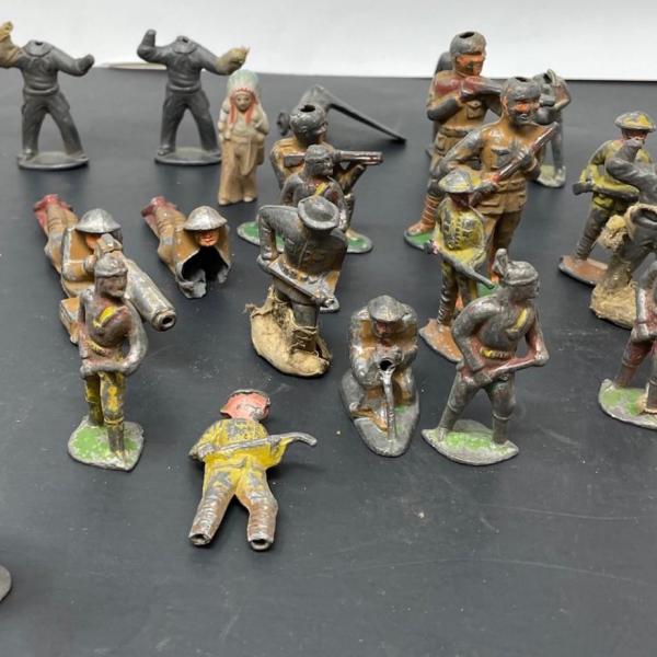 Photo of Collection Vintage Manoil Lead WW1 Toy soldiers