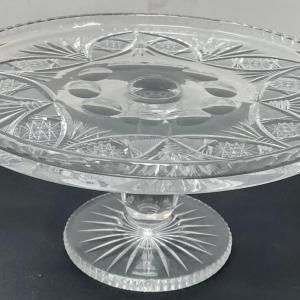 Photo of Crystal Foot Cake Stand