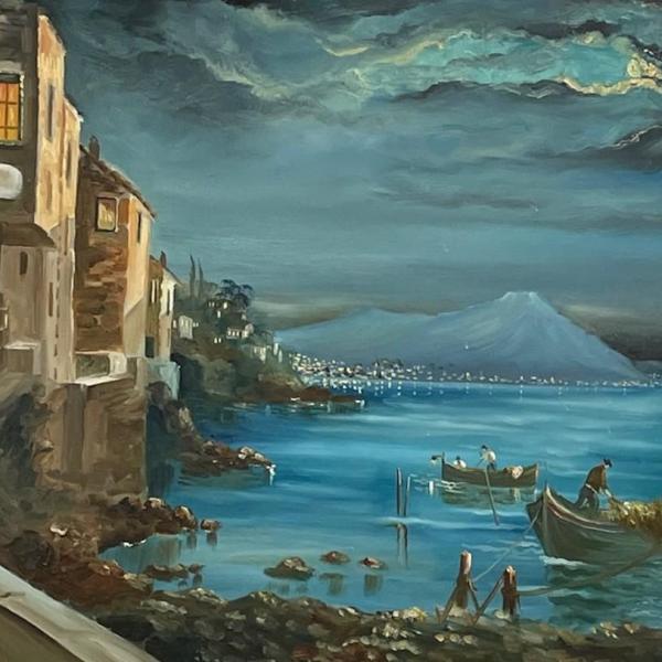 Photo of Amando Micaglia Oil Painting on Canvas