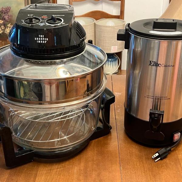 Photo of Sharper Image Super Wave Oven and Electric Coffee Urn