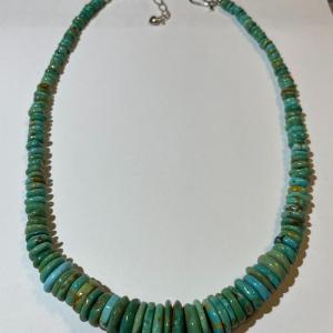 Photo of Jay King (DTR) Sterling Silver New Never Used Southwest Style Turquoise Bead 16"
